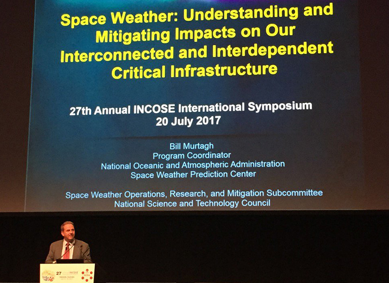 Bill Murtagh of NOAA speaking